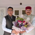 केन्द्रीय मंत्री जितिन प्रसाद से मिले महाराज