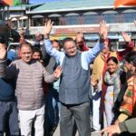 बिहार विधानसभा चुनाव में भाजपा की ऐतिहासिक जीत पर कैबिनेट मंत्री गणेश जोशी ने मसूरी में मनाया जीत का उत्साह जश्न