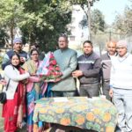 कृषि मंत्री गणेश जोशी से कृषि सहायकों के पदाधिकारियों ने भेंट कर मानदेय बढ़ोतरी के लिए  जताया आभार