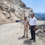 चारधाम यात्रा मार्ग पर डीएम-एसपी का निरीक्षण, स्लाइडिंग जोनों पर अलर्ट