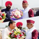 देवभूमि उत्तराखण्ड में उपराष्ट्रपति का भव्य स्वागत…