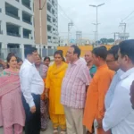 चमोली-तिवारी ने लिया आढ़त बाजार के विकास कार्यों का जायजा, समयसीमा तय