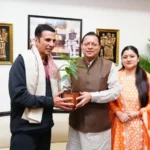 अक्षय कुमार ने मुख्यमंत्री धामी से की मुलाकात, उत्तराखंड की फिल्म नीति पर चर्चा